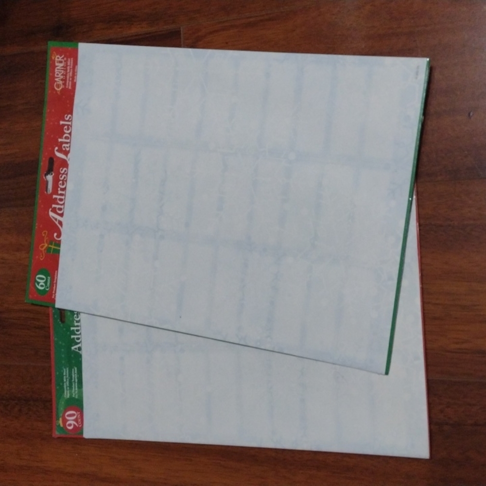 5/$20 150 Snowflakes Address Labels